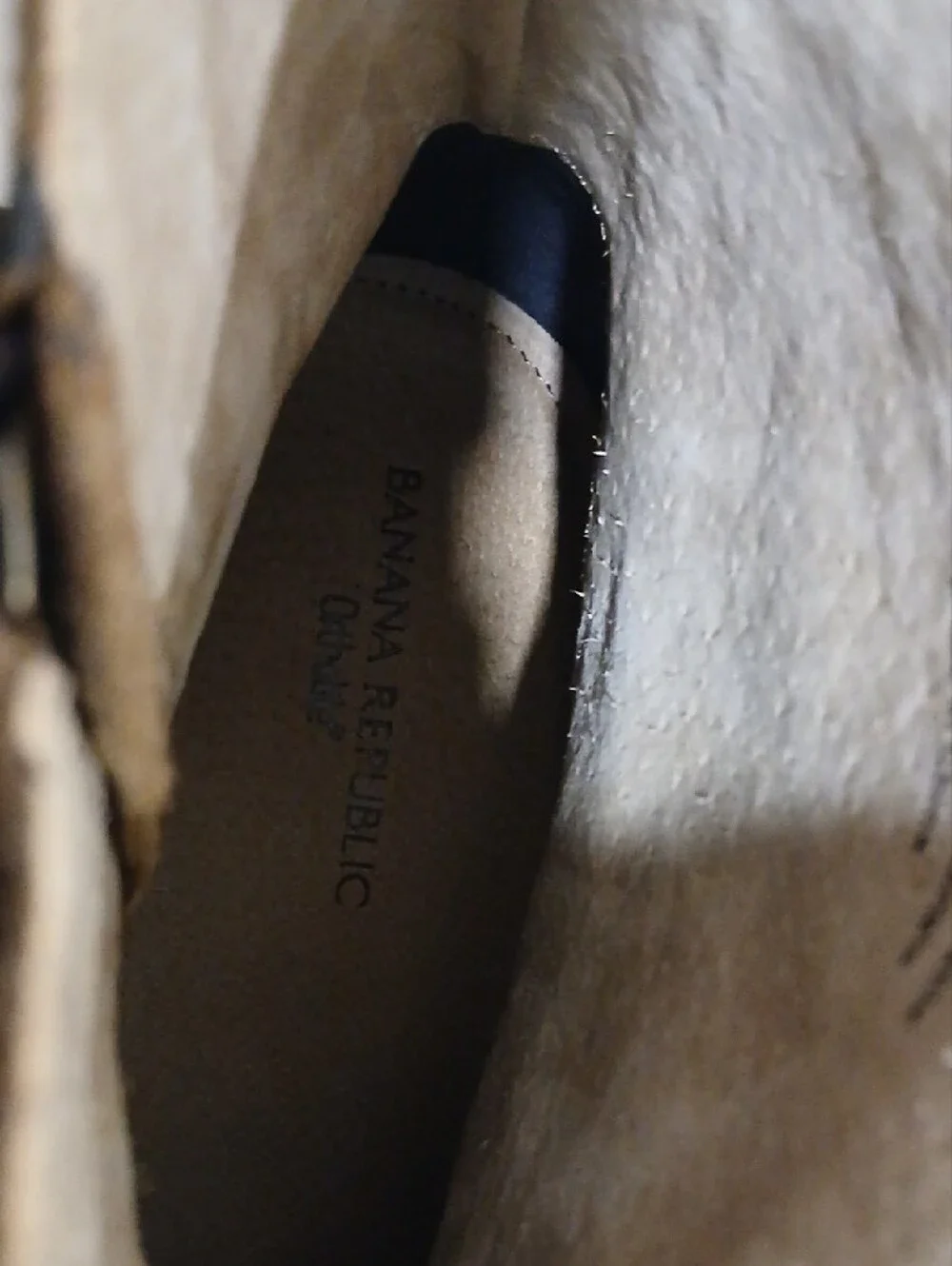 Banana Republic Brown Suede Chukka Zip Boots